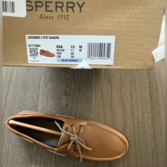 New! SPERRY BOAT-SHOES size 12 - Picture 2 of 2